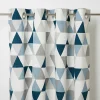 Clearance GoodHome Rideau Rima bleu l.140 x H.260 cm