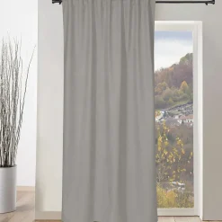 Sale Dylrev Rideau isolant suédine 140x240 cm, doublure polaire, occultant 99%, TOG 0,85, Oeko-Tex.