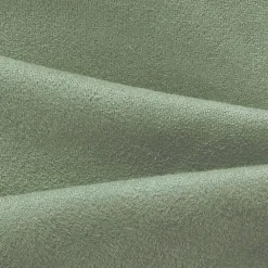 Clearance Dylrev Rideau isolant thermique à œillets, doublure polaire effet suédine vert L.240 x l.140cm