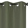 Clearance Dylrev Rideau isolant thermique à œillets, doublure polaire vert kaki L.240 x l.140cm