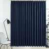 Vidaxl Rideau occultant - - 290x245 cm - Bleu - Polyester - Lavable en machine* Rideau