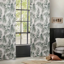 Sale Atmosphera Créateur D'Intérieur Rideau occultant Elena vert 135x260cm - Atmosphera
