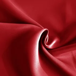 Sale Home Maison Rideau occultant ignifugé M1 non feu (140x260 cm - Rouge)