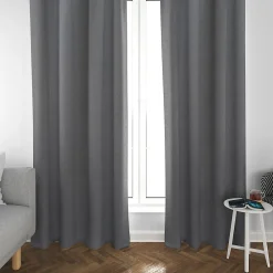 Outlet Ornami Rideau occultant phonique Louca L.240 x l.140 cm gris