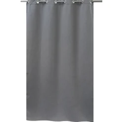 Outlet Ornami Rideau occultant phonique Louca L.240 x l.140 cm gris