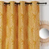 Clearance Linder Rideau Tasmanie L.240 x L.140 cm jaune mangue