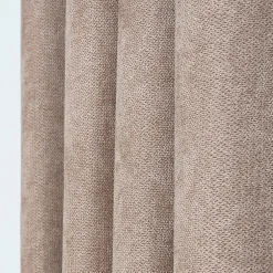 Rocle Rideau thermique à oeillets uni Luna beige L.260 x l.140cm* Rideau Thermique|Rideau Occultant