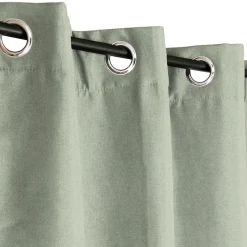 Online Dylrev Rideau Thermique Brossé 140x240cm avec Doublure Polaire - Vert d'Eau, Prêt à Poser
