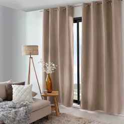 Clearance Home Maison Rideau thermique doublé (135x240 cm - Naturel)