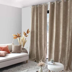 Hot Enjoy Home Rideau thermique en velours doublé polaire