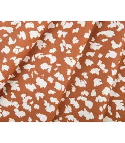 Best Linder Rideau thermique obscurcissant et phonique "bouleau" 140 x 240 cm motif tacheté - 140x240cm - Terre cuite