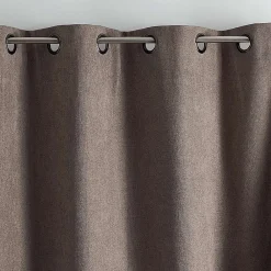 Discount Home Maison Rideau thermique phonique et semi occultant KONFOR (140x180 cm - Lin)