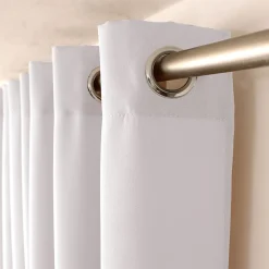 Outlet Enjoy Home Rideau Uni "Basic" 140 x 240 cm - 140x240cm - Blanc