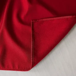 Sale Home Maison Rideau uni isolant et thermique (140x240 cm - Rouge)
