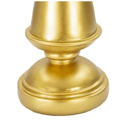 Clearance Mauro Ferretti Roi des échecs en résine doré et noir 11x32,5 cm