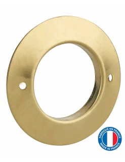 Thirard Rosace de finition pour cylindre diamètre 24mm, laiton -* Rosace De Porte