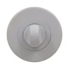 Best Rosace de fonction rond à visser à condamnation Duod acier mat blanc Ø52mm