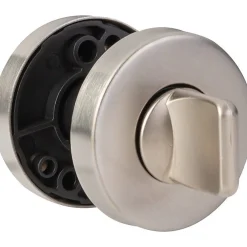 Vachette Rosace ronde inox - Condamnation - LC - La paire -* Rosace De Porte
