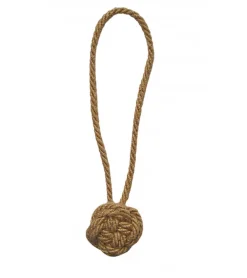 Best Secodir ROSETTA - Embrasse Magnétique Corde Torsadée et Bois