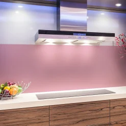 New Ambiance Sticker Rouleau adhésif décoratif Vinyle au Mètre - Sticker Lavable Imperméable Mur Cuisine Meubles - 60cmx8m - Rose poudre