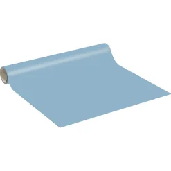 Discount Ambiance Sticker Rouleau adhésif décoratif Vinyle au Mètre - Sticker Lavable Imperméable Mur Cuisine Meubles - 60cmx1m - Bleu poudre