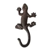 La Grande Prairie Salamandre Fonte marron 6x13x23cm* Statue Décorative