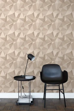 New Sanders & Sanders papier peint graphique 3D beige - 50 x 900 cm - 935272