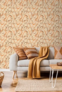 Sanders & Sanders papier peint motif figurativ beige - 50 x 900 cm - 935277* Papier Peint Géométrique