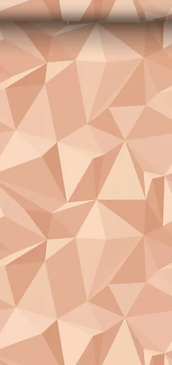 New Sanders & Sanders papier peint graphique 3D rose terracotta - 50 x 900 cm - 935273