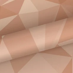 New Sanders & Sanders papier peint graphique 3D rose terracotta - 50 x 900 cm - 935273