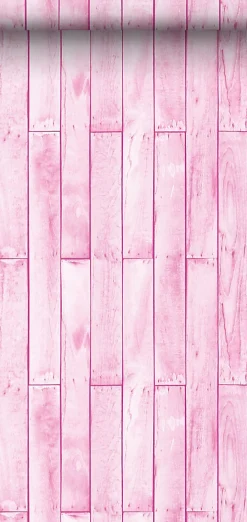 Sanders & Sanders papier peint imitation bois rose clair - 53 cm x 10.05 m - 935243*Enfant Papier Peint Enfant