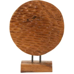 Best Mauro Ferretti Sculpture en bois marron 30x15,5X40 cm
