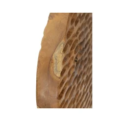 Best Mauro Ferretti Sculpture en bois marron 30x15,5X40 cm