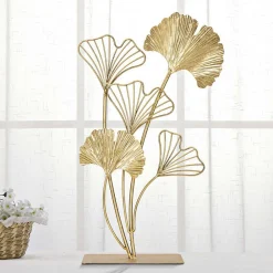 Sale Mauro Ferretti Sculture en métal Leaf 26x11.5x44.5 cm
