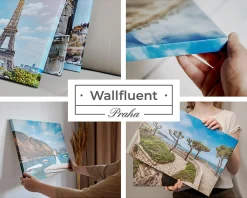 Wallfluent Set 3 Panneaux Toile Tendue 2cm Épaisseur 40x60 cm Structures Modernes Abstraites Art Mural Moderne* Tableau Déco
