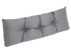 Setgarden Set coussins pour palettes 120x60 cm, housse d'assise amovible, coussins de dossier matelassés 120x50 cm Gris coussins palettes* Coussin Palette