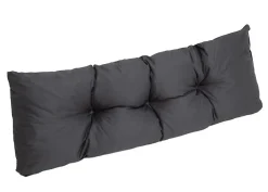 Setgarden Set coussins pour palettes 120x50 cm, housse d'assise amovible, coussins de dossier matelassés 120x40 cm Anthracite coussins* Coussin Palette