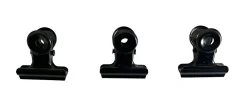Ariane Set de 3 pinces pour décoration murale en métal noir* Pêle-Mêle Et Pense Bête