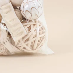 Discount Ornami Set fleurs séchées, déco boisées