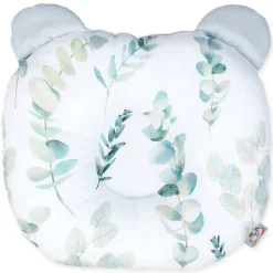 Sevira Kids Coussin anti tête plate réversible en velvet Eucalyptus* Coussin Pour Canapé