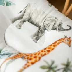 Hot Sevira Kids Coussin cale tête ergonomique en coton Safari
