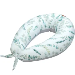 Sale Sevira Kids Coussin de maternité et d'allaitement + housse Eucalyptus