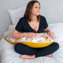 Hot Sevira Kids Housse pour coussin de maternité et d'allaitement en gaze de coton
