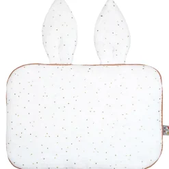 Sevira Kids Oreiller plat lapin en gaze de coton Jeanne* Coussin Pour Canapé