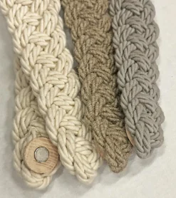 Secodir SHETLAND XL - Embrasse Rideau Magnétique Coton Torsadé* Embrasse À Rideaux