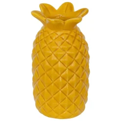 Atmosphera Créateur D'Intérieur Soliflore ananas Yuca céramique H10cm- Multicolore- Atmosphera* Vase Décoratif