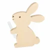 Artemio Soliflore en bois 18 x 24 x 2,5 cm - Lapin* Vase Décoratif