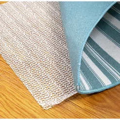 Hot GoodHome Sous-tapis antidérapant L.230 x l.160 x ep.1,1 cm blanc