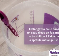 Metylan Spatule mélangeuse pour colles papiers peints ‎L.7,5 x l.2,5 x H.38 cm* Colle Papier Peint