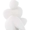 Discount Venture Home Statue en grès Floda Blanc - Blanc